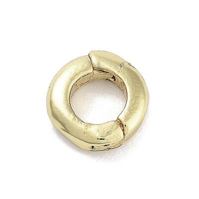 Brass Spring Gate Rings