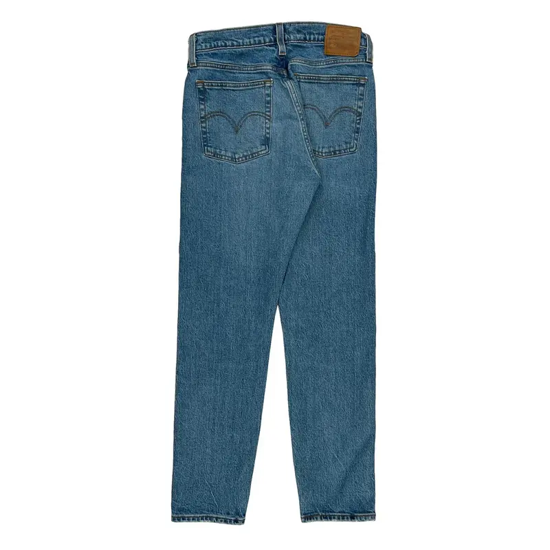 Levis Jeans - 28W UK 8 Blue Cotton Blend | size: UK 8