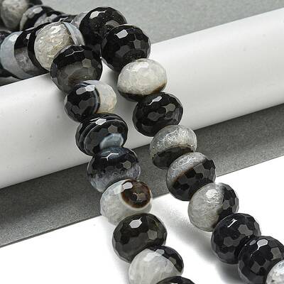 Natural Agate Crystal Beads Strands