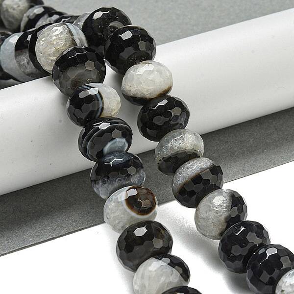 Natural Agate Crystal Beads Strands