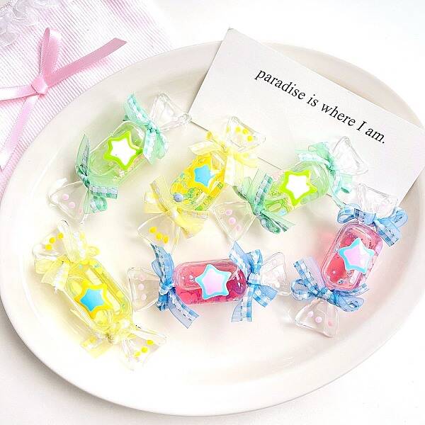 Transparent Acrylic Enamel  Beads