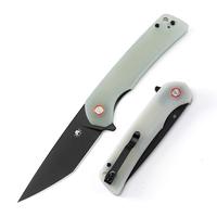J147-VIREX EDC Pocket Knife, D2 Blade With G10 Handle