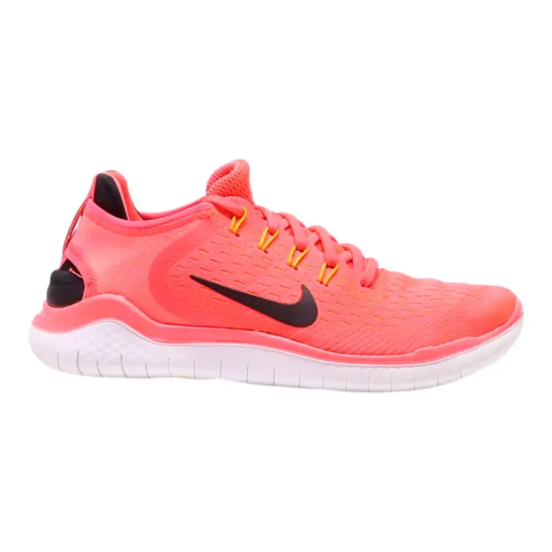 NIKE Free RN 2018 Sneaker Trainers Pink Synthetic Womens UK 4.5