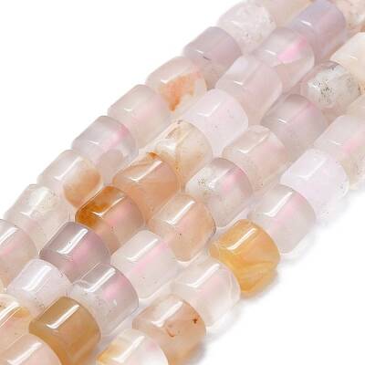 Natural Cherry Blossom Agate Beads Strands