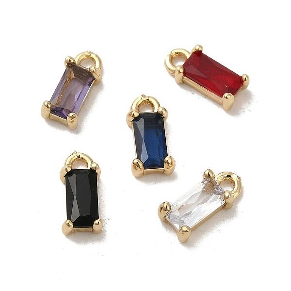Light Gold Brass Glass Pendants