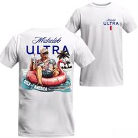 Ultra Gulf of America T-Shirt, Patriotic Trump 45 47 Shirt, Vintage Beer Beach Graphic Tee, Classic Unisex Cotton Shirt