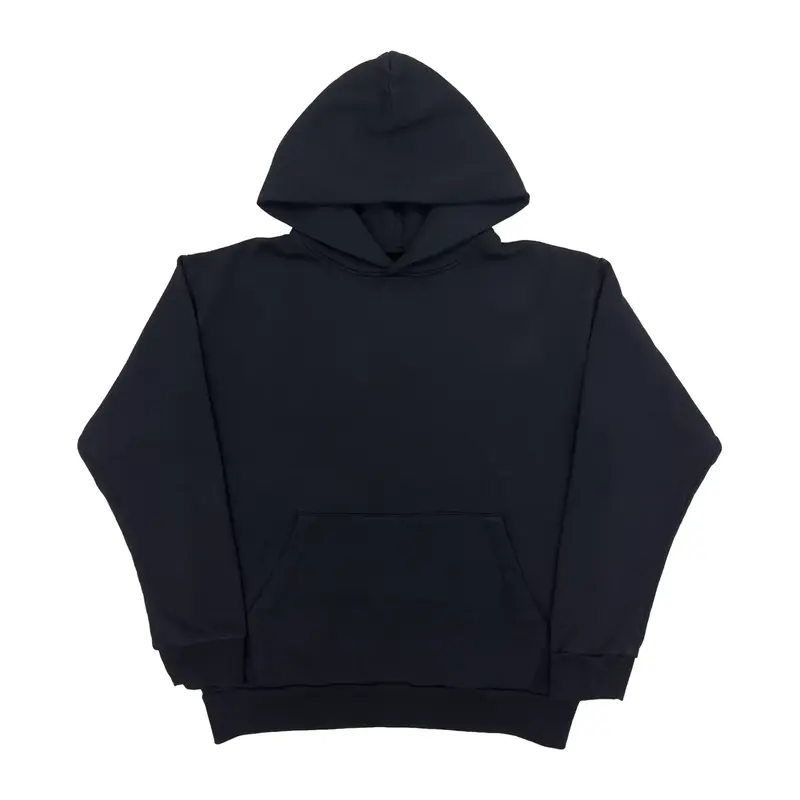 400 GSM 'Black' Classic Fit Hoodie
