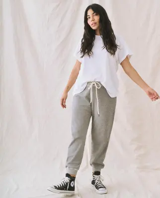 Pants The Cropped Sw B590251 Varsity-Grey | Color: VARSITY GREY | Size: 1-S