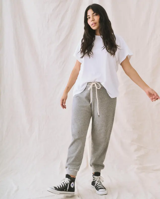 Pants The Cropped Sw B590251 Varsity-Grey | Color: VARSITY GREY | Size: 1-S