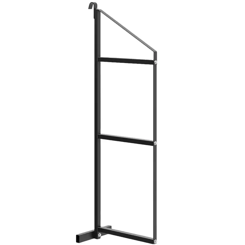 Garvee Shipping Container Shelving Bracket 3-Tier Adjustable Heavy-Duty Powder Coated Steel Quick Hang D Hook 1100 LBS Capaci...