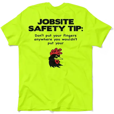 Jobsite - Safety Yellow Pocket T-Shirt