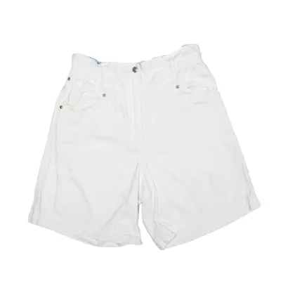 COSMOS BASIC Chino Shorts White Regular Womens M W28