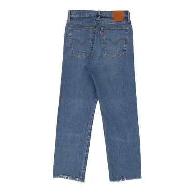 Levis Jeans - 26W UK 6 Blue Cotton