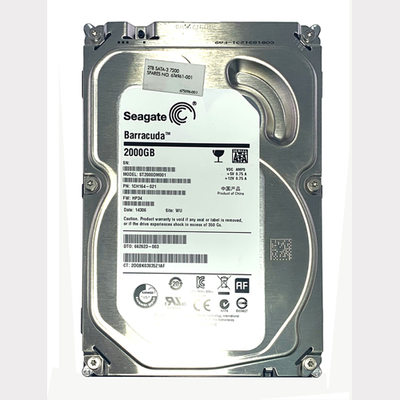 675096-001 HP 2TB 6Gb/s SATA 7200 3.5-inch 64MB Hard Drive
