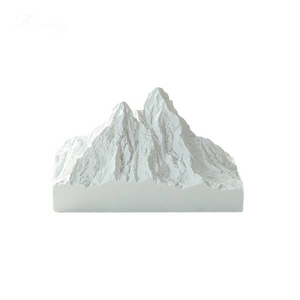 Gesso Alps Snow Mountain Statue Ornaments