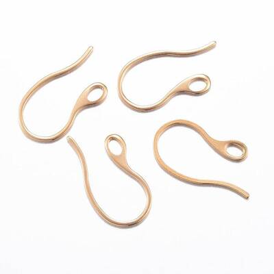 Ion Plating(IP) 304 Stainless Steel Earring Hooks