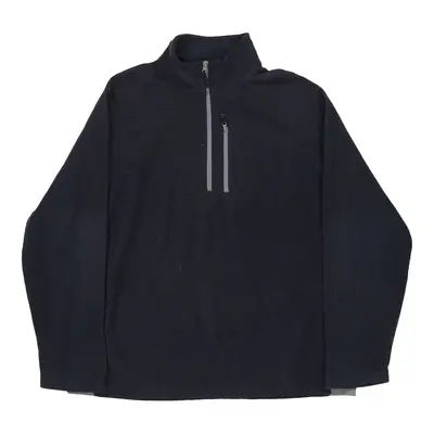 Starter Fleece - Large Navy Polyester
