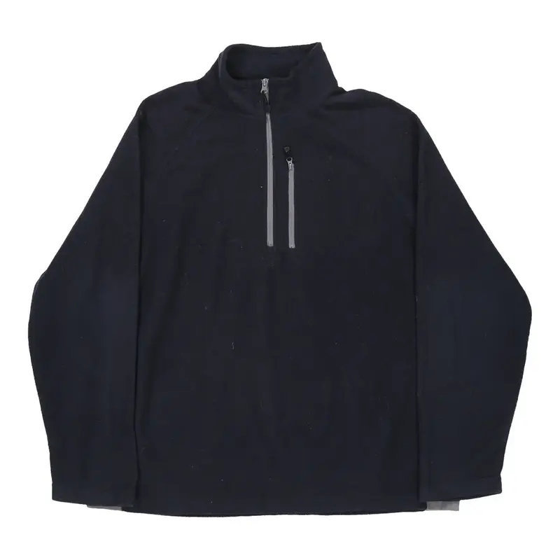 Starter Fleece - Large Navy Polyester
