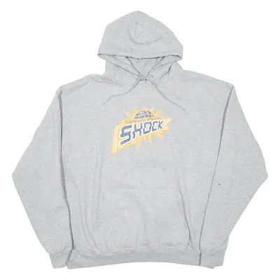 CHAMPION Southern Maine Shock Mens Grey Hoodie USA 2XL