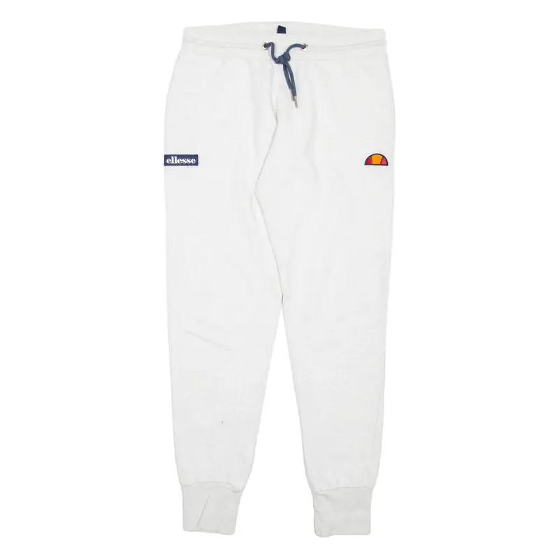 ELLESSE Womens Joggers Grey Tapered S W30 L31