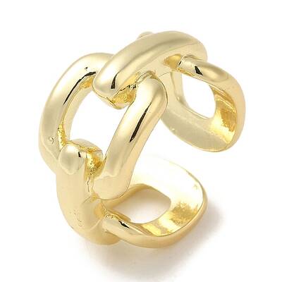 Brass Open Cuff Rings