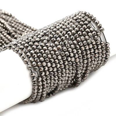 Electroplate Glass Beads Strands