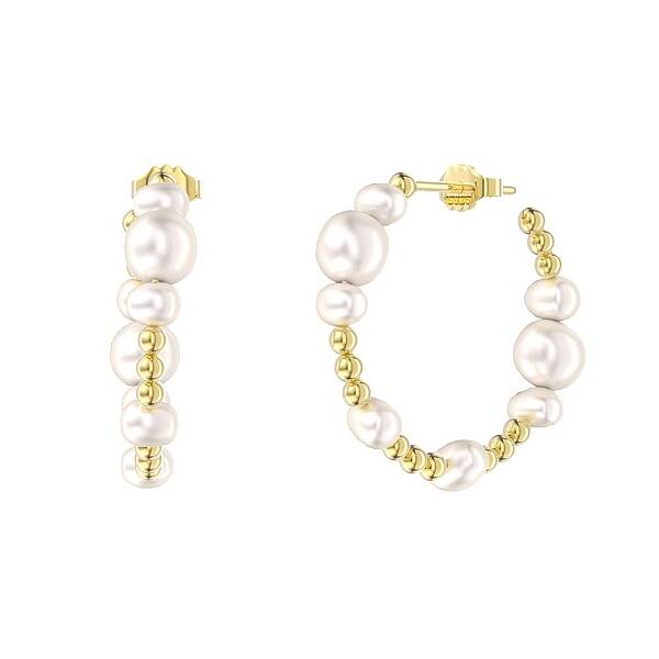 Natural Pearl Ear Studs for Women