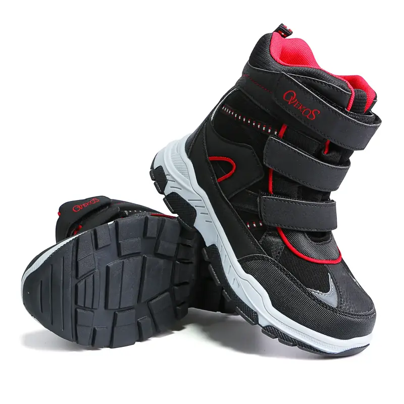 Warm & Cozy Mid-Calf Snow Boots for Girls & Boys - Outdoor Cotton Boots for Kids