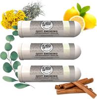 Wild Essentials 3 Pack of Quit Smoking Aromatherapy Nasal Inhalers with All Natural Essential Oils for Smoking Cessation Made...