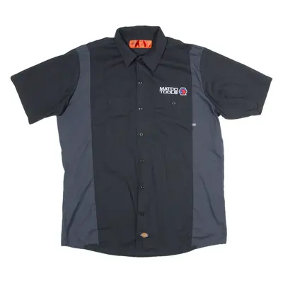 DICKIES Matco Tools Mens Worker Shirt Black L