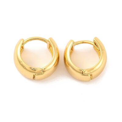 Brass Hoop Earrings for Women