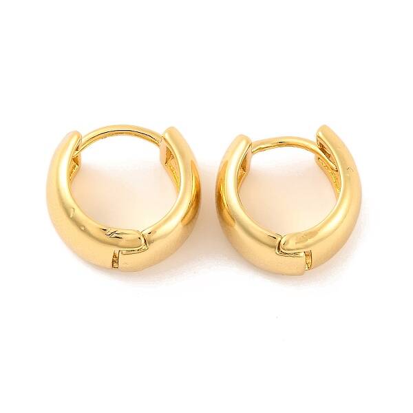 Brass Hoop Earrings for Women