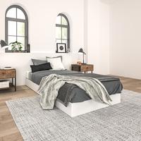 Edenza-Box Spring King 5 7 9 Inch High Metal Twin Full Queen Size with Heavy Duty Mattress Foundation, Fabric Cover, Easy Ass...