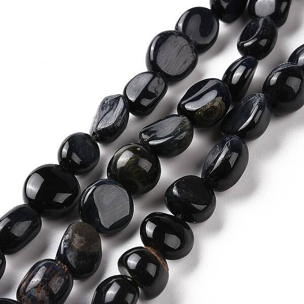 Natural Blue Tiger Eye Beads Strands