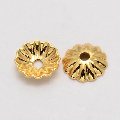 Multi-Petal Brass Bead Cap