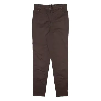 GARDEUR Womens Trousers Brown Slim Skinny W30 L31