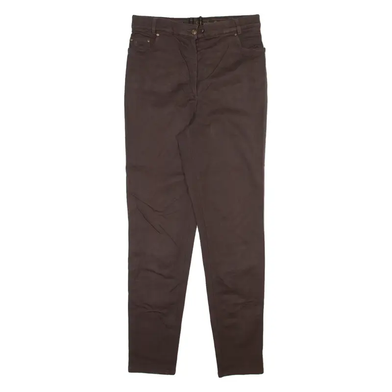 GARDEUR Womens Trousers Brown Slim Skinny W30 L31