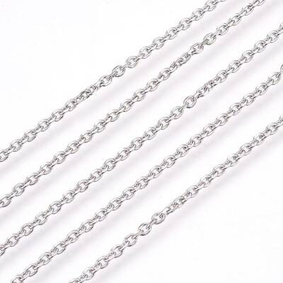 Tarnish Resistant 304 Stainless Steel Cable Chains