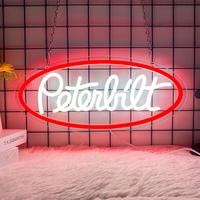 Peterbilt Neon Sign for Wall Decor, Dimmable Peterbilt Garage Truck Led Neon Light Sign USB Powered for Farm Bedroom Man Cave...