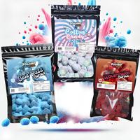 PowderPops Trio Pack Cotton Candy Gusher Bursts 6OZ + Sour Blue Raspberry 6OZ + Sour Watermelon 6OZ Viral Candy Snack - Sweet...