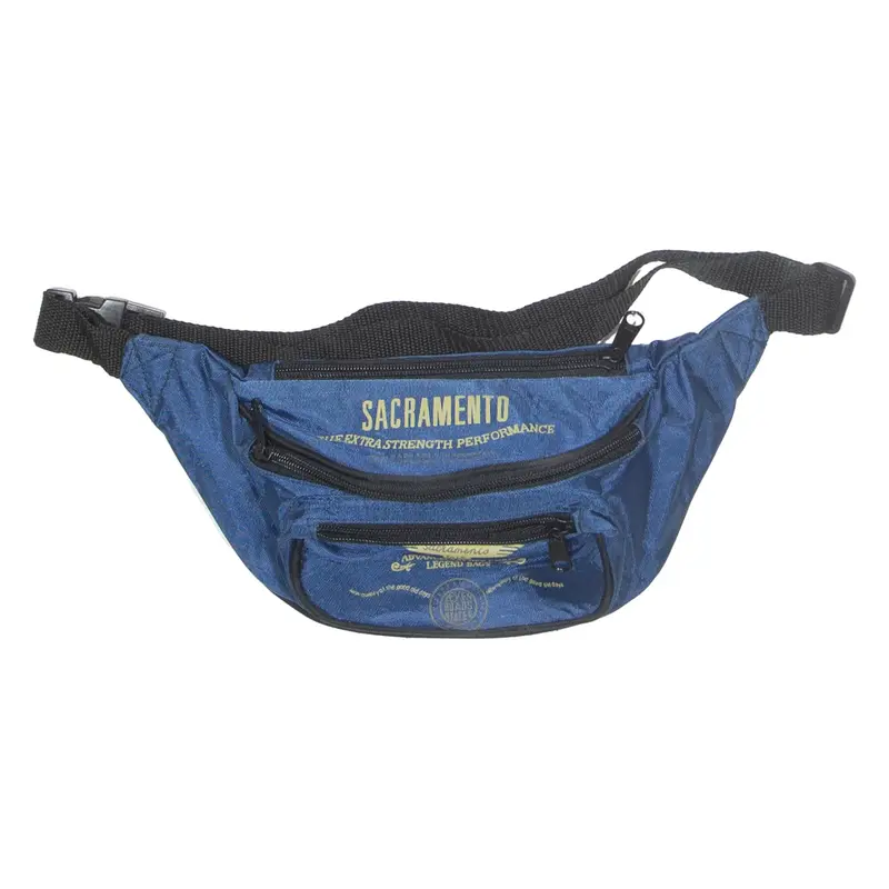 Mens Bum Bag Blue