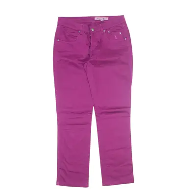 JECKERSON Trousers Purple Regular Tapered Womens W28 L28