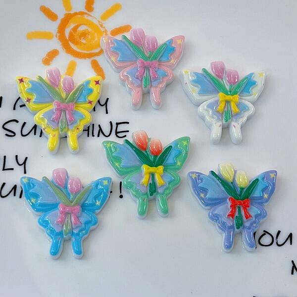 Opaque Resin Enamel Cabochons