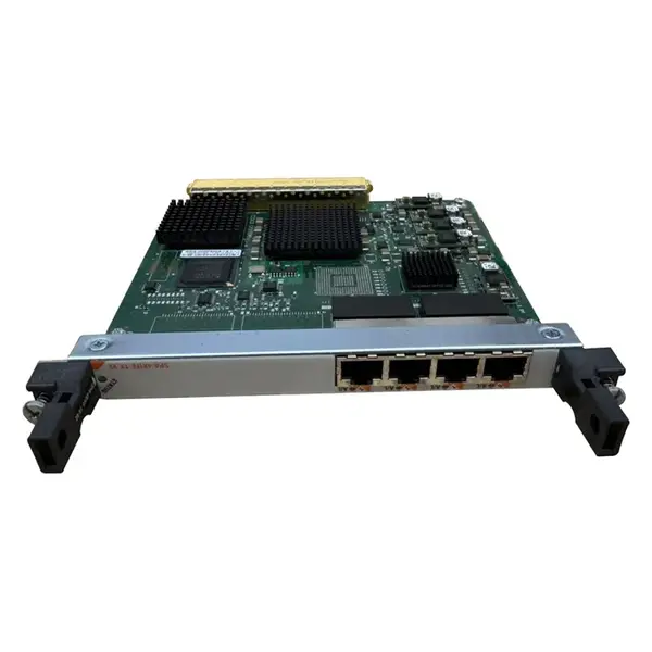 SPA-4X1FE-TX-V2 Cisco 7600 Series 4 x Ports 10/100Base-TX RJ-45 LAN Fast Ethernet Shared Port Adapter