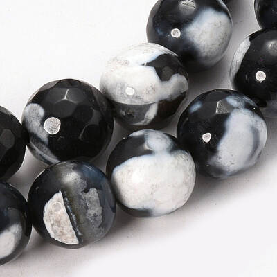 Natural Dragon Veins Agate Beads Strands
