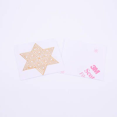 Self Adhesive Brass Stickers
