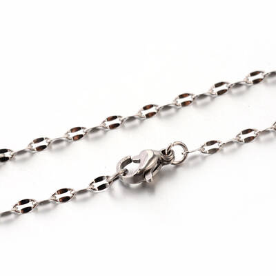 Tarnish Resistant 304 Stainless Steel Link Chain Necklaces