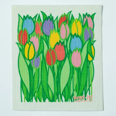 Wet It! Reusable Swedish Dishcloth Ultra Absorbent - Strawberry