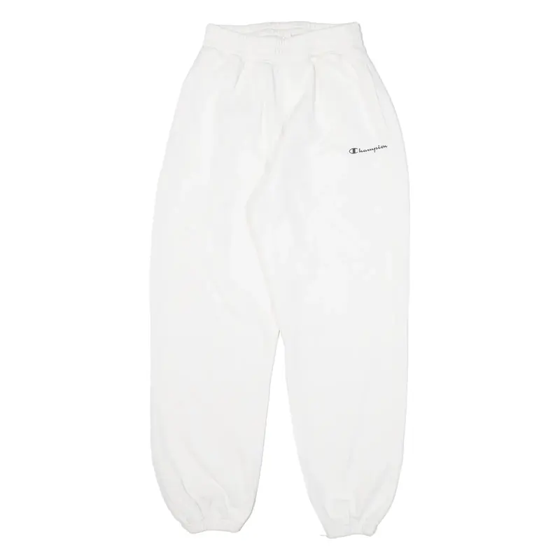 CHAMPION Womens Joggers White Tapered M W23 L25