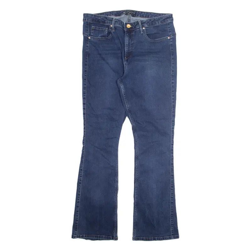 LEE Womens Jeans Blue Regular Bootcut W34 L32